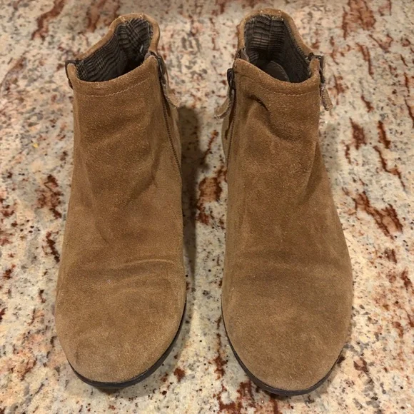 Franco Sarto Ankle Suede Boots - Picture 9 of 12